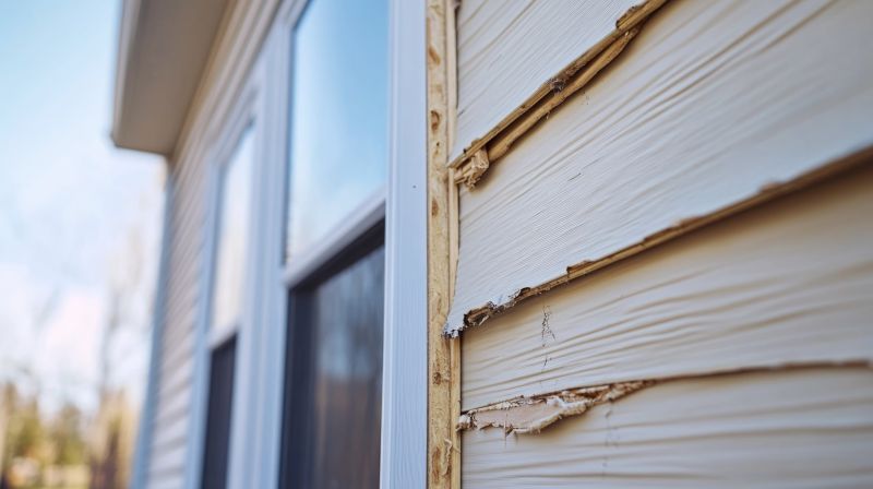 Damaged Siding Removal